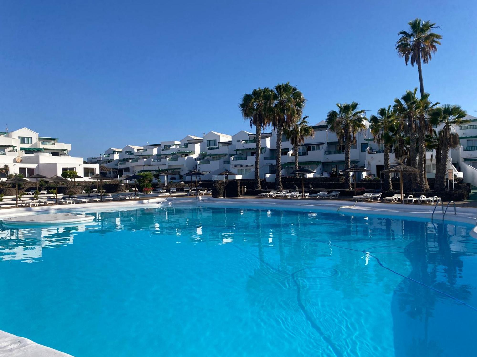 First Floor Apartment With Sea View, Costa Teguise Kültér fotó