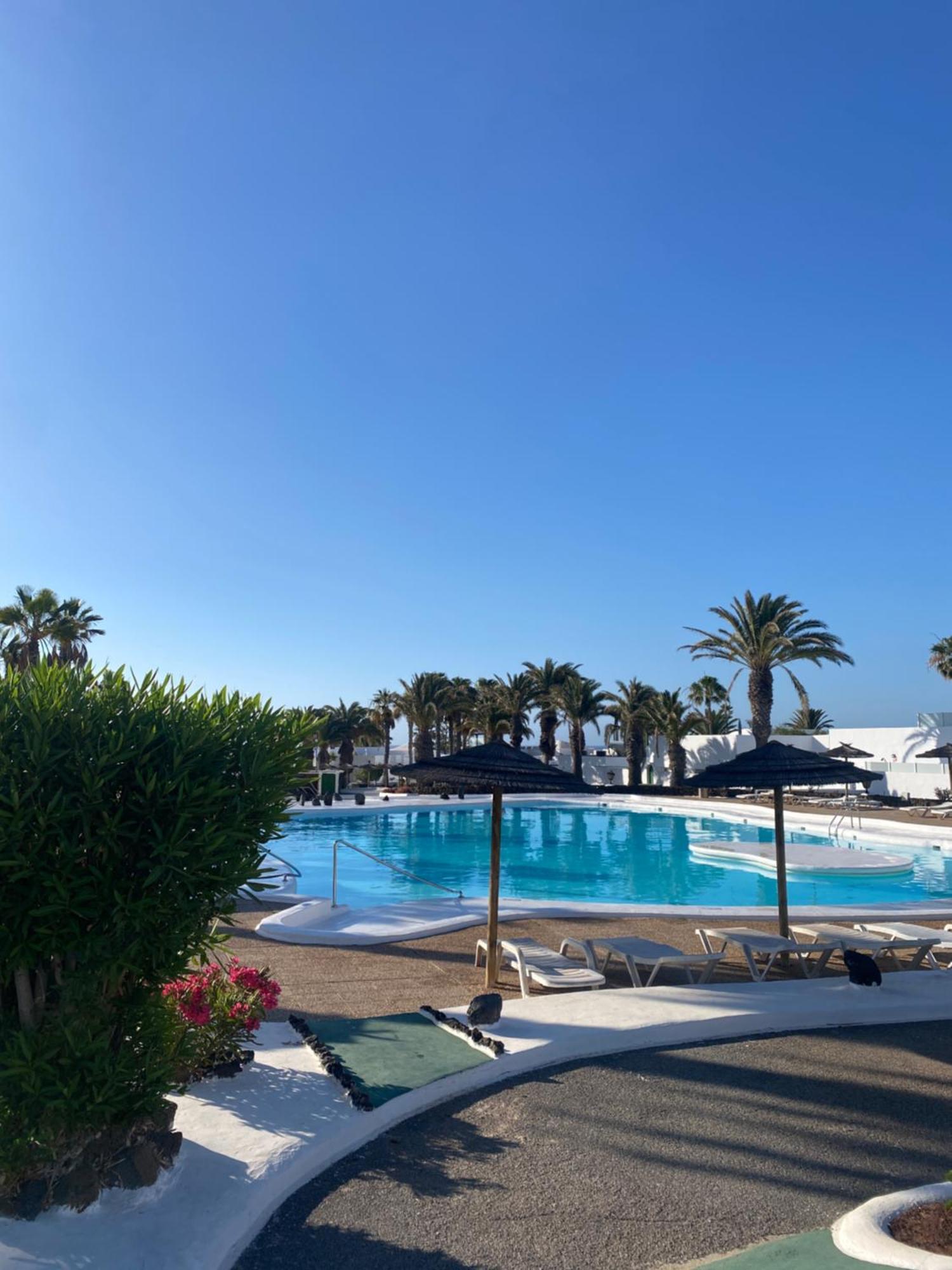 First Floor Apartment With Sea View, Costa Teguise Kültér fotó