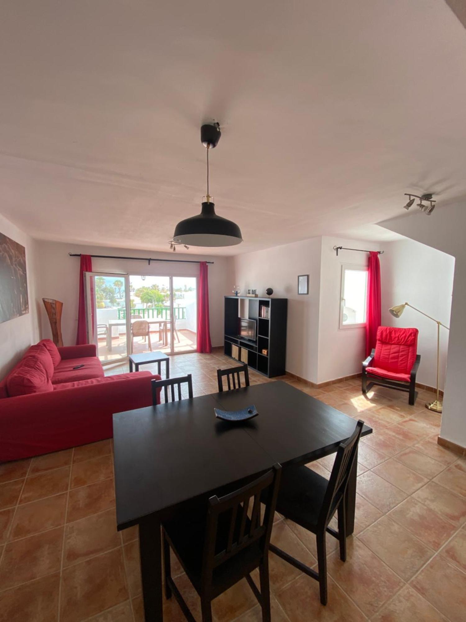 First Floor Apartment With Sea View, Costa Teguise Kültér fotó