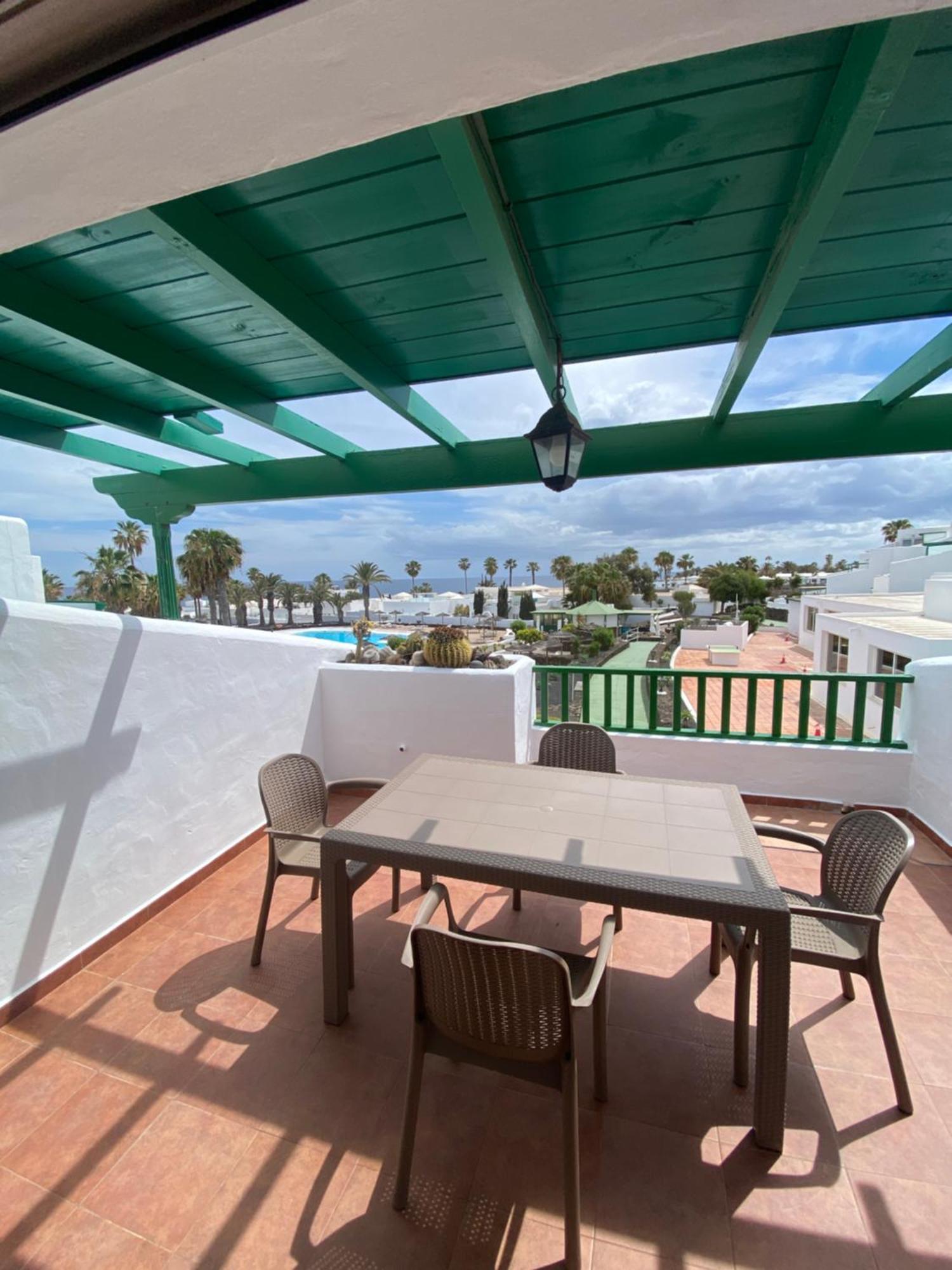 First Floor Apartment With Sea View, Costa Teguise Kültér fotó